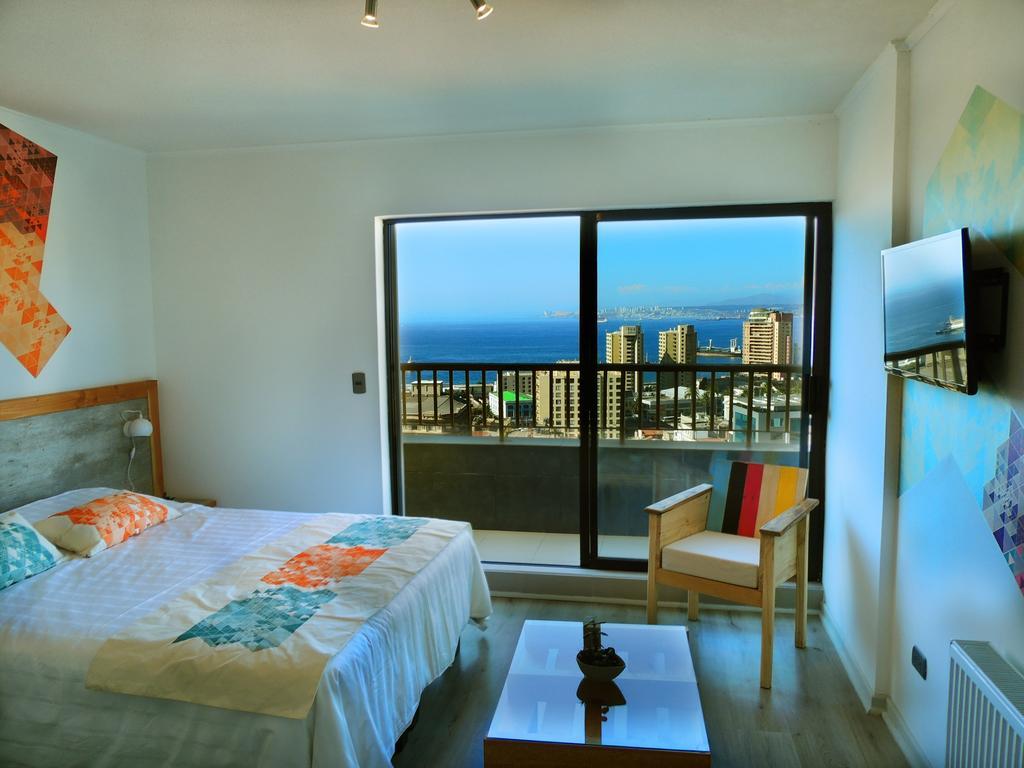 Hotel Boutique Cielo Abierto 瓦尔帕莱索 外观 照片