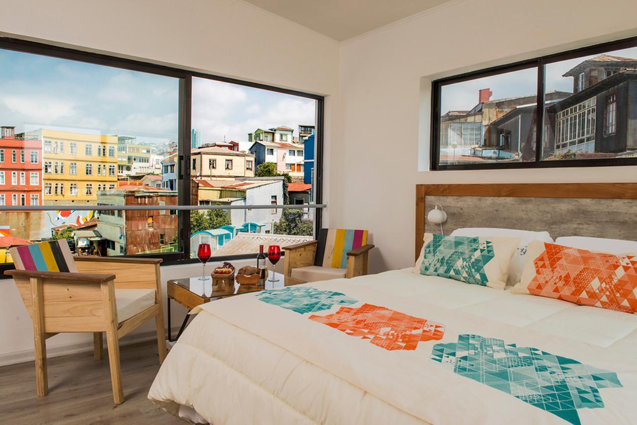 Hotel Boutique Cielo Abierto 瓦尔帕莱索 外观 照片
